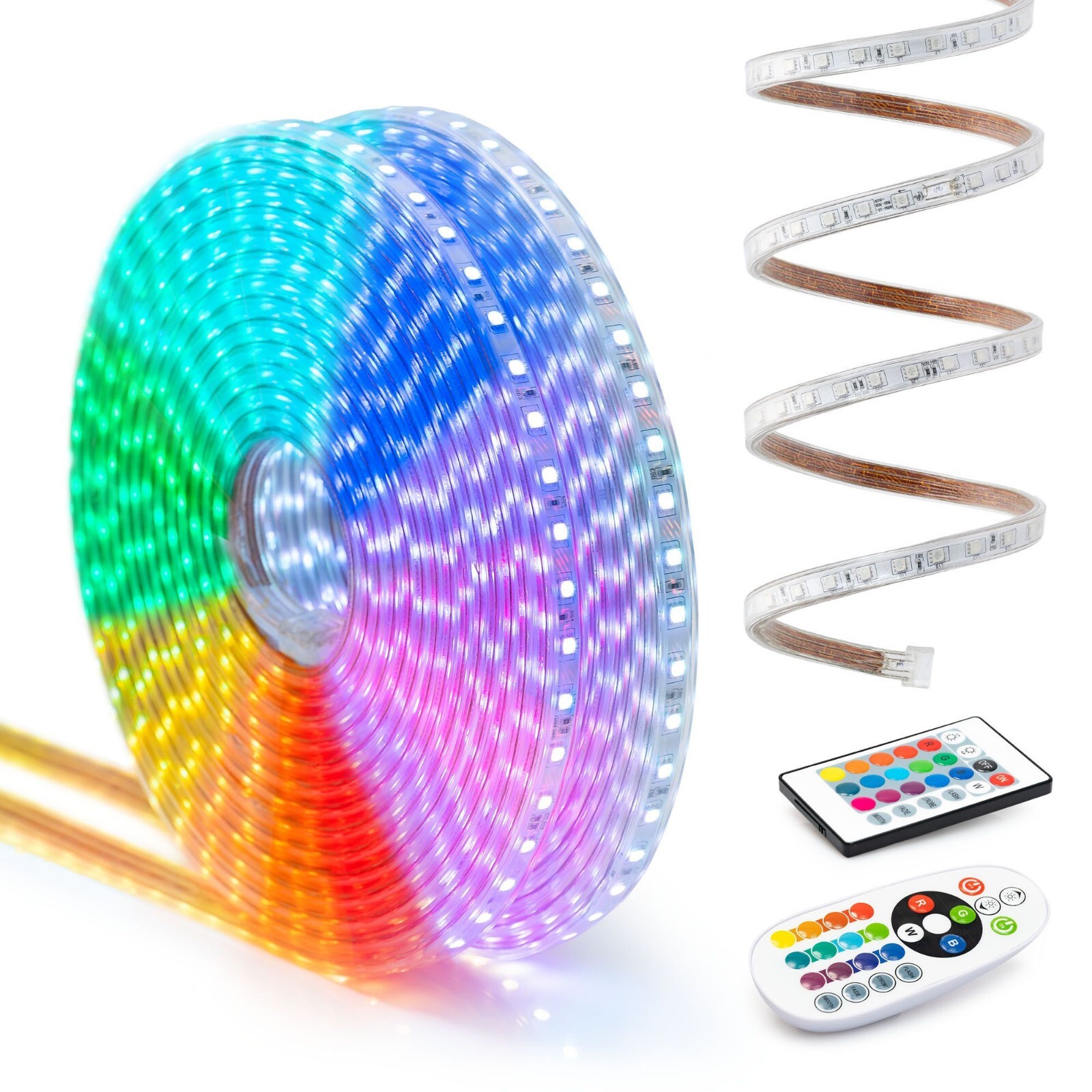 Open Box SMD 5050 LED Flexible Dimming Indoor/Outdoor Light Strip ETL Certified gallery