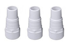 New 3 Pack Threaded Filter Hose Connector Adapter Swimming Pool 1-1/4″ – 1-1/2″
