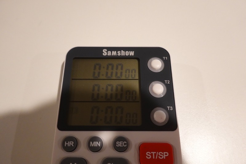Digital Dual Kitchen Timer, 3 Channels Countdown Triple Timer for Cooking, Magne gallery