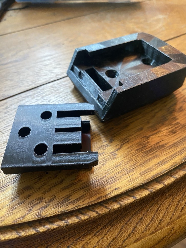 Masterforce 20V Tool & Battery Mount Combo Pack – Durable PETG Plastic –