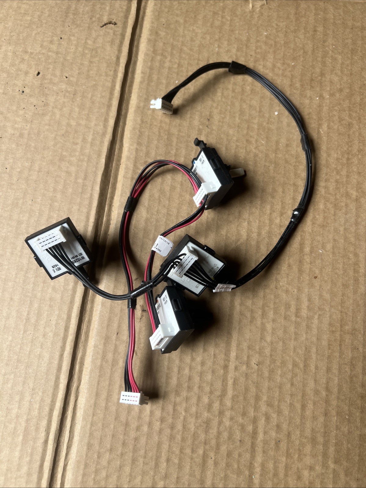 Whirlpool Washer Switch Harness Set Part # W10285511, W10285512 gallery