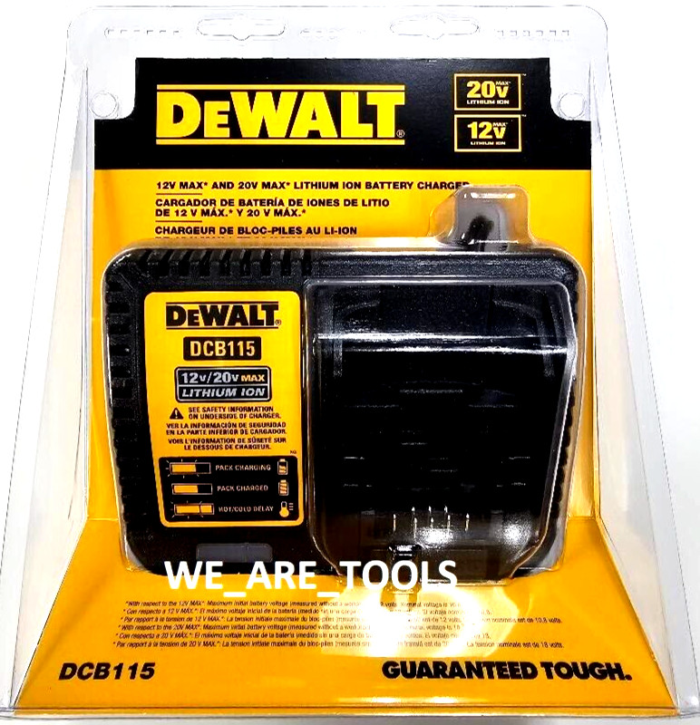 Dewalt RAPID DCB115 12-20V FAST Battery Charger 20 Volt gallery