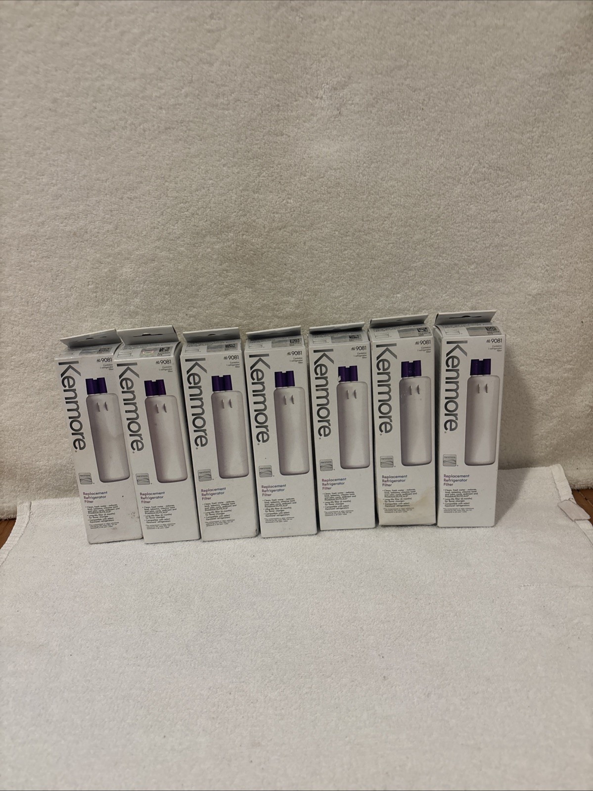 7 Pack Kenmore 46-9081 Replacement Refrigerator Water Filter. NEW SEALED gallery