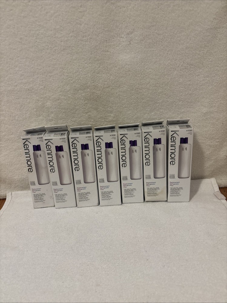 7 Pack Kenmore 46-9081 Replacement Refrigerator Water Filter. NEW SEALED