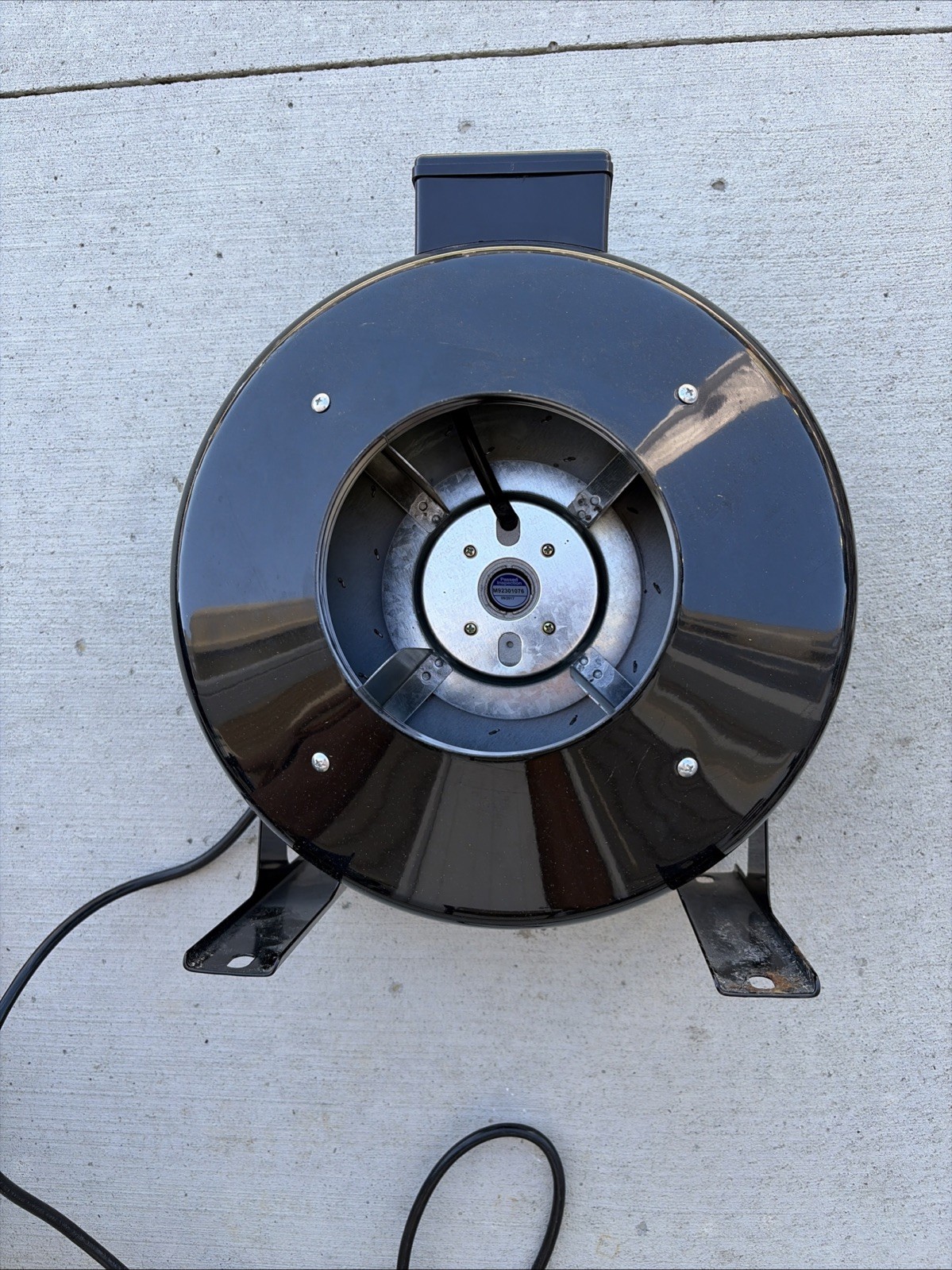 Intertek 6" Duct Fan Intertek In Line Model: 150 120V 2800 RPM Tested Works Used gallery