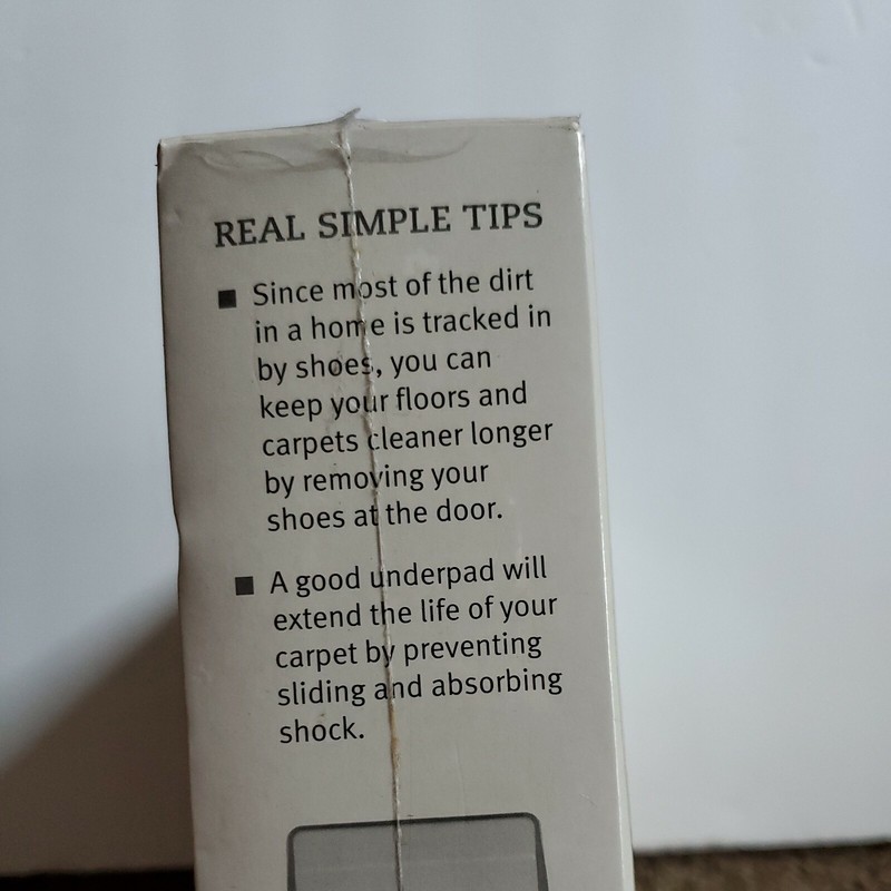Real Simple Compact Carpet Sweeper Manual No Electricity New Sealed gallery