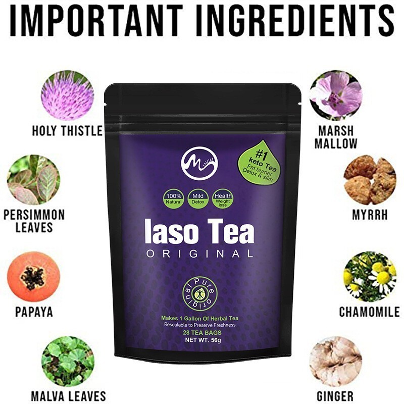 Detox Tea Slimming Tea Iaso Tea For Women Men 28 Bags Loose Weight Original gallery