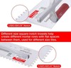 Goldblatt 2PC Notch Trowel Set 1/8"X1/8"Square&1/4"X1/4"Square Stainless Steel gallery