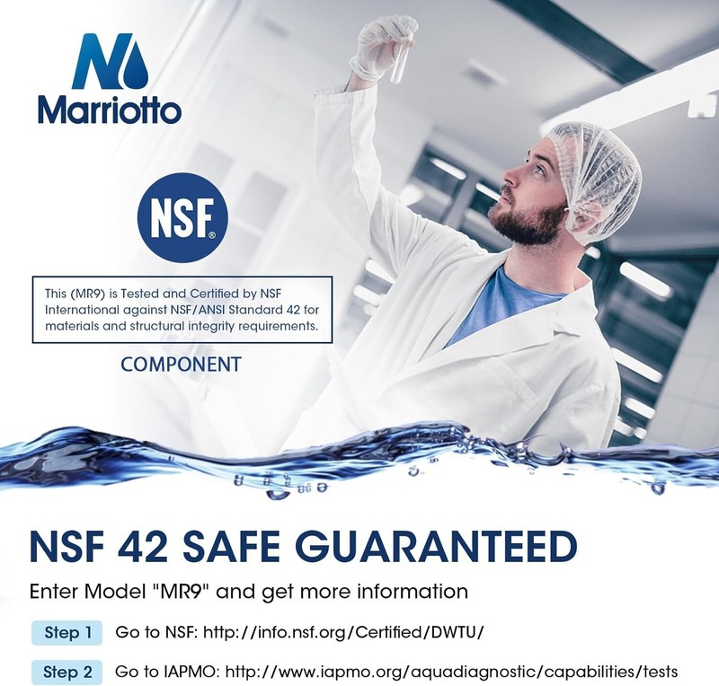 MARRIOTTO XWF Water Filter, Replacement for GE XWF, XWF Genuine Ge Refrigerator gallery
