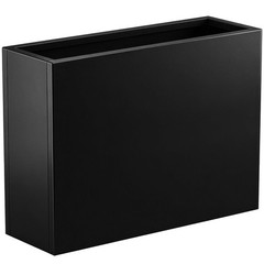 Metal Planter Box 36 x 12 26 Rectangular Drainage Black Toriexon Large Window