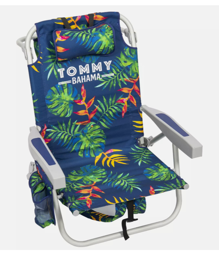 Tommy Bahama 5-Position Aluminum Beach Chairs 2-Pack gallery