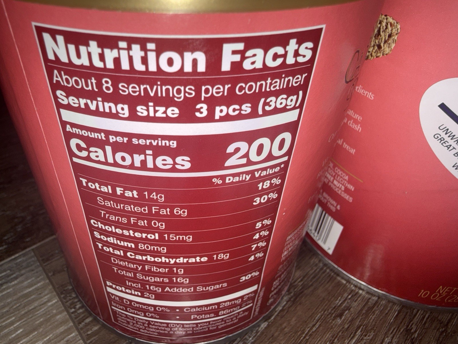 Roca ~ Sea Salt Caramel Toffee Chocolate 2-Cans 10 Oz Each ~ Expires 06/15/2027 gallery