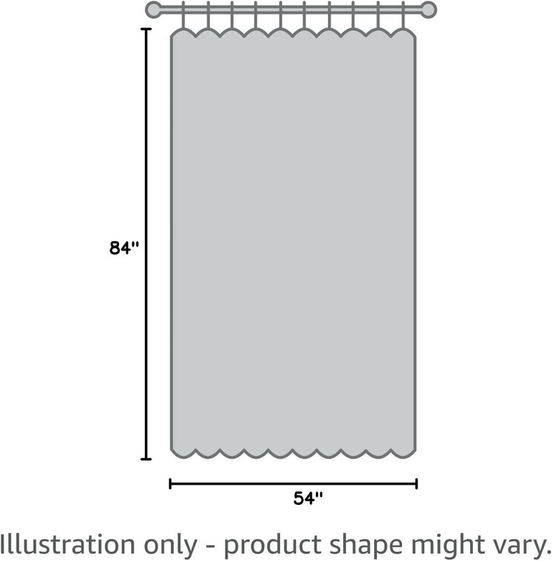 TOWN COUNTRY BASICS Light Filtering Outdoor Curtain Chocolate 54x84 Inch 2 Pack gallery