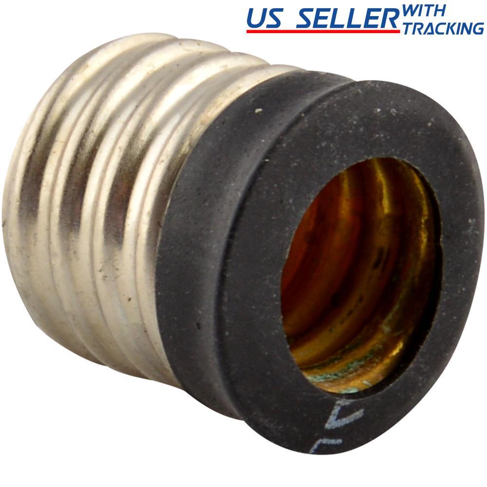 5-pack Light Bulb Socket Adapter Intermediate Base E17 to Candelabra E12 Reducer gallery