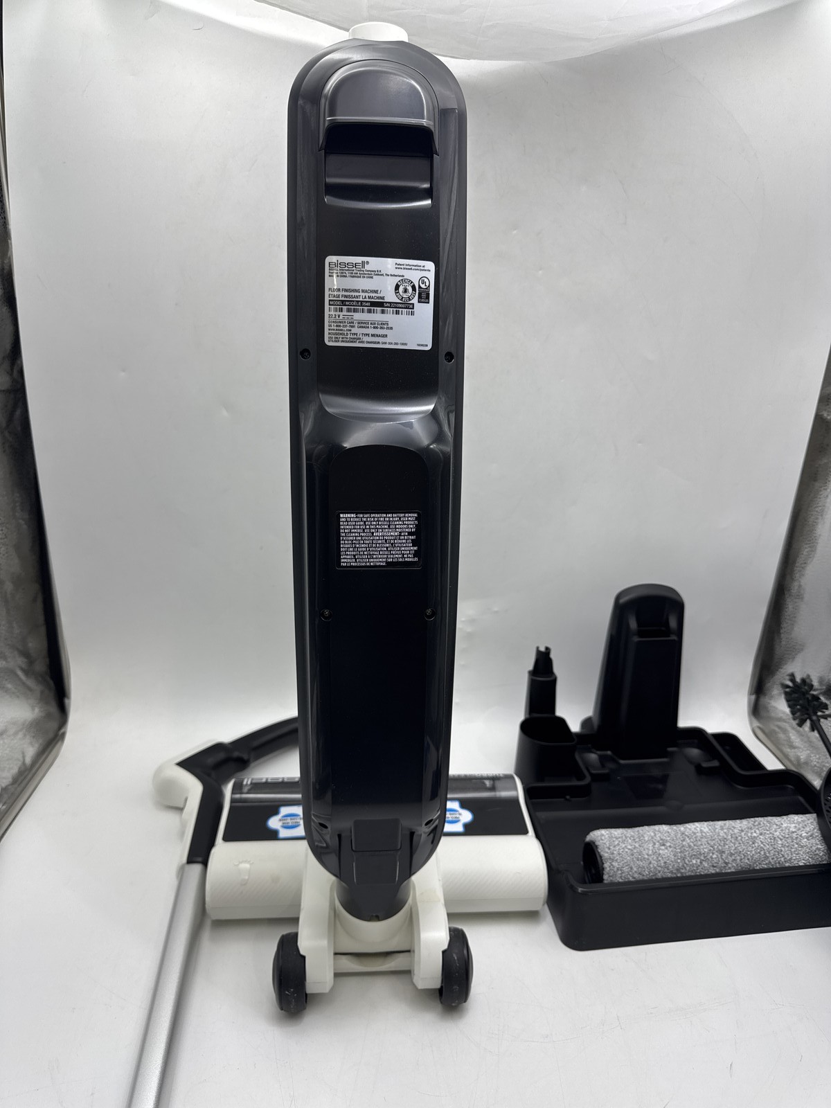 BISSELL TurboClean Cordless Hard Floor Cleaner Mop and Wet/Dry Vacuum 3548 gallery