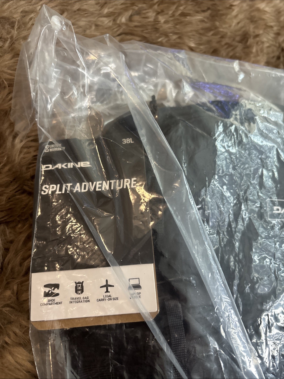 Dakine Split Adventure Backpack 38L Black Ripstop  4