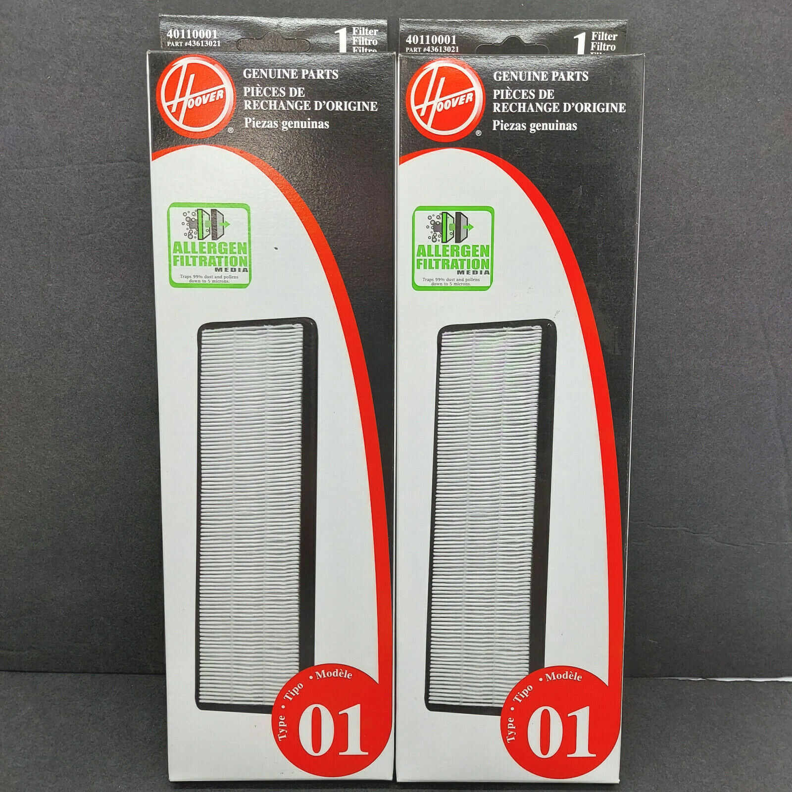 Hoover Type 01 Filter Part No 40110001 Genuine O1 Wind Tunnel Vacuum Hoover Part gallery