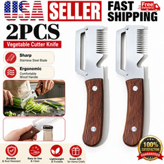 2Pcs Vegetable Peeler 3 in 1 Multi-Functional for Kitchen Stainless Steel Peeler
