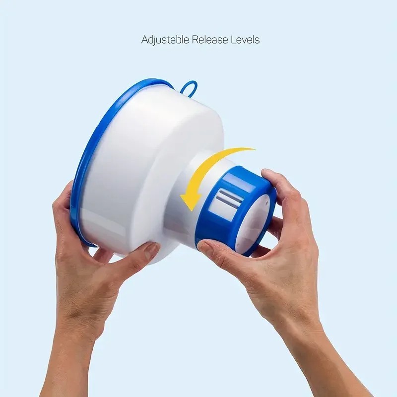 Heavy Duty 7" Pool Floating Chemical Dispenser Floater for 3" Chlorine Tablets gallery