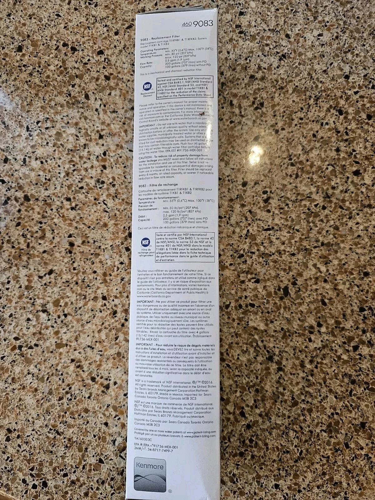 Kenmore 46-9083 9083 9020 Refrigerator Replacement Water Filter Cartridge SEALED gallery