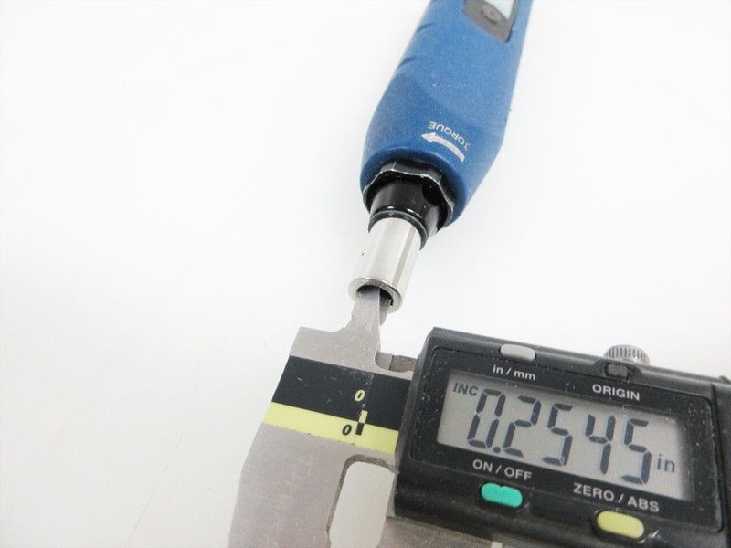 CDI TORQUE 401SM MICRO ADJUSTABLE SCREWDRIVER RANGE 5 TO 40-INCH POUNDS 1/4 INCH gallery