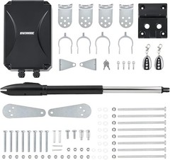 Automatic Swing Gate Opener Kit 660 lb 18 ft with Remotes & Keys