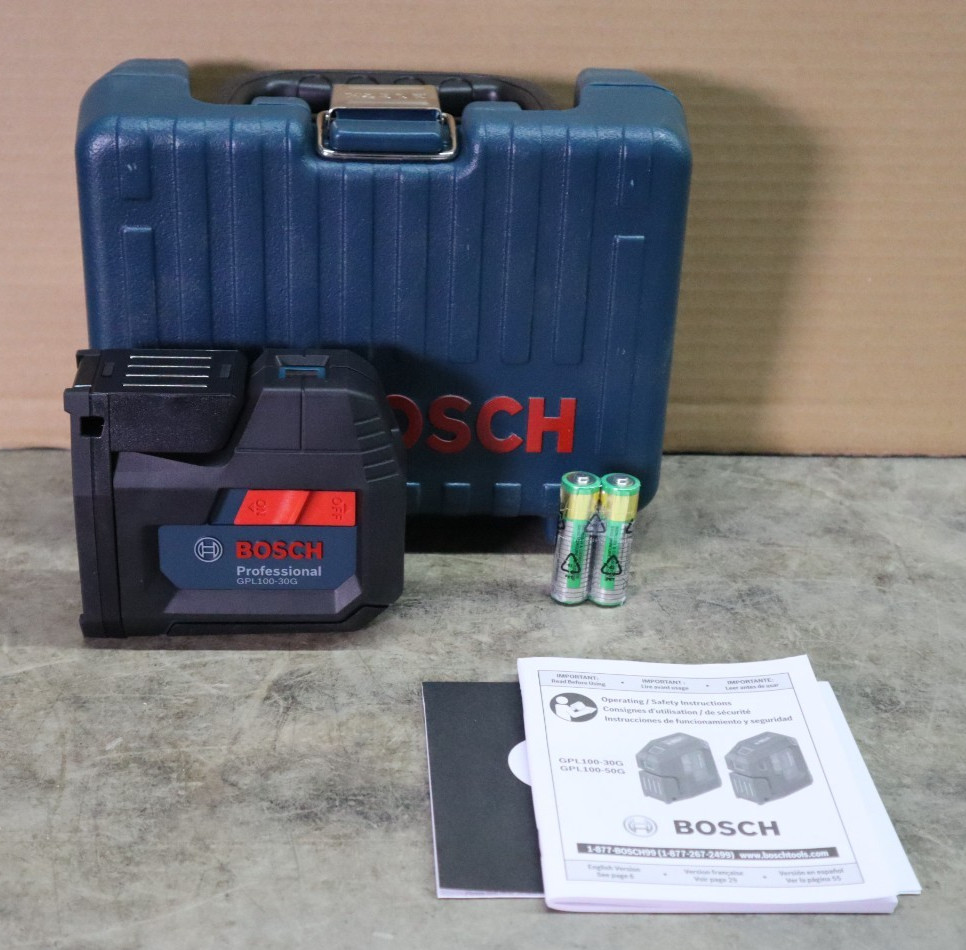 Bosch GPL100-30G 3 Point Laser Level - Black gallery