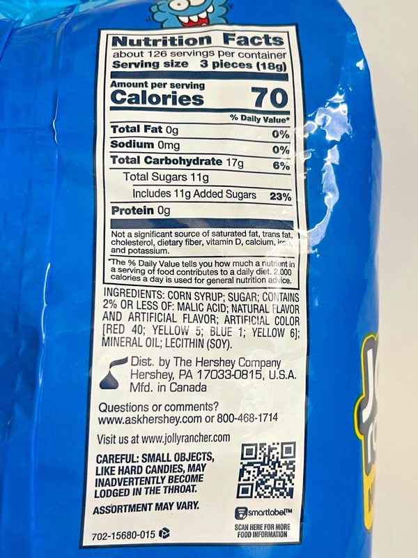 JOLLY RANCHERs Blue Raspberry HARD CANDY Bulk Pick Your Size Fresh Free Shipping gallery