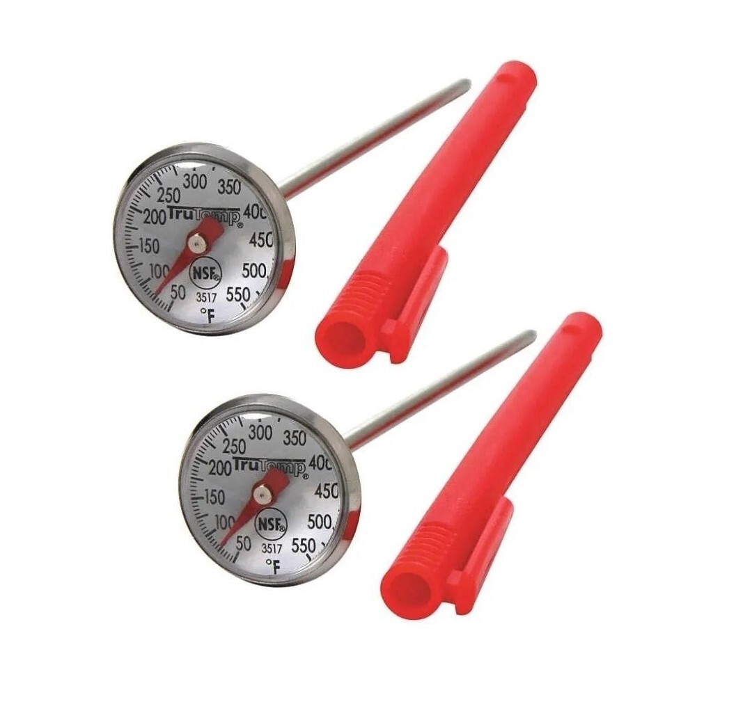 TAYLOR 3517 Pocket Test Chef Thermometer 50° F to 550° F Lot Of 2 gallery