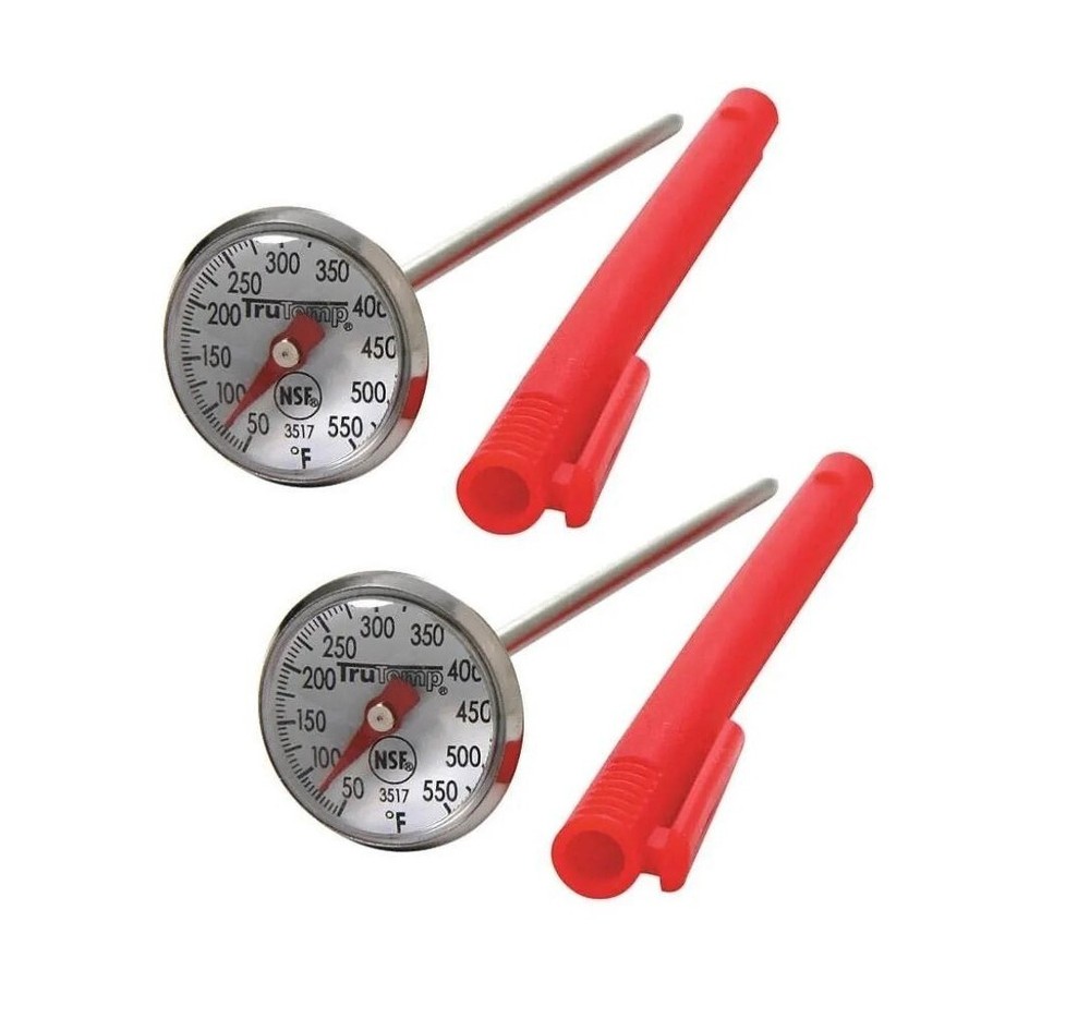 TAYLOR 3517 Pocket Test Chef Thermometer 50° F to 550° F Lot Of 2