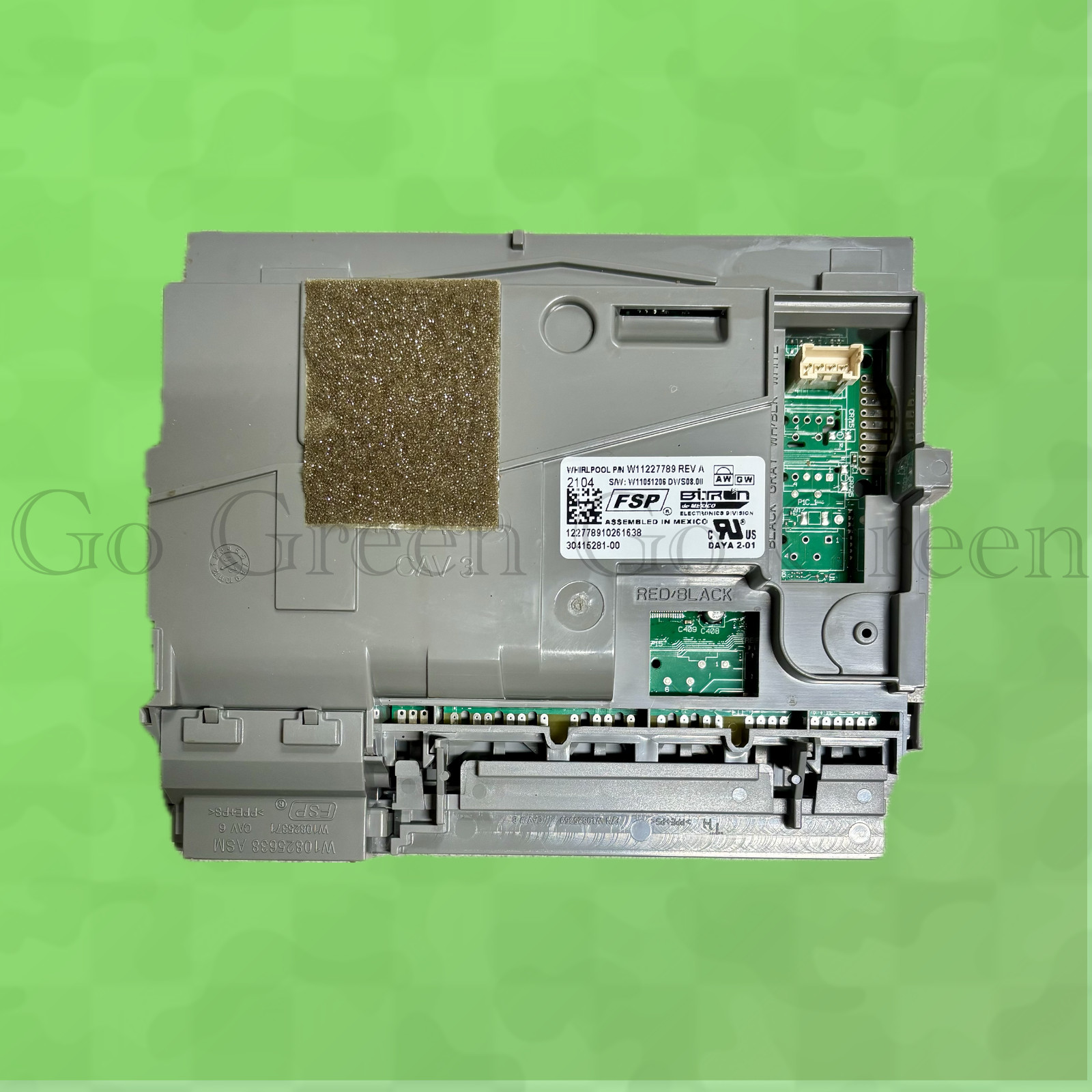 Whirlpool Dishwasher WDT970SAHB0 Control Board P/N W11305296 W11227789 Rev A gallery