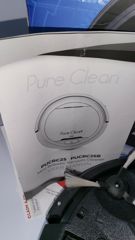 Pyle PUCRC26B PureClean Smart Automatic Robot Powerful Vacuum Cleaner FOR PARTS! gallery