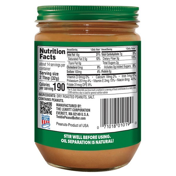 (2 pack) Teddie All Natural Super Chunky Peanut Butter gallery