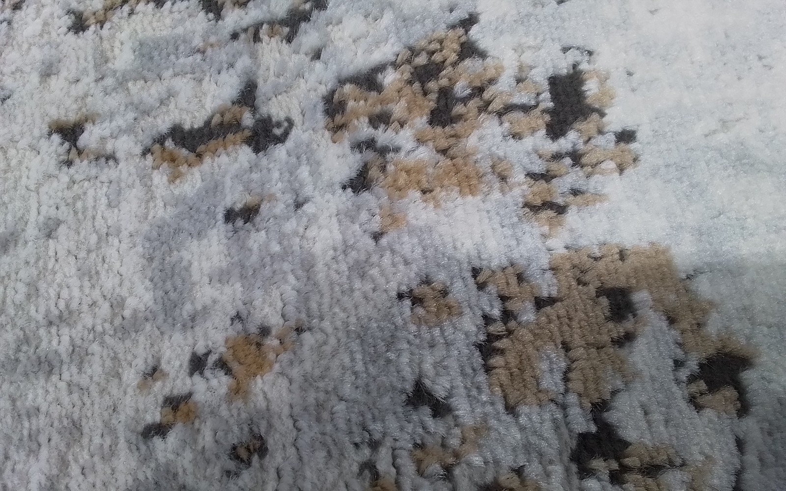 GREY / GOLD 5'-3" x 7'-6" Back Stain Rug, Reduced Price 3172810328 SHV723G-5 gallery