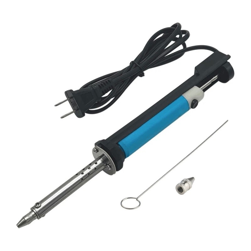 Electric 110V Desoldering Pump with Multiple Nozzles PCB Repair Desolder Tool gallery