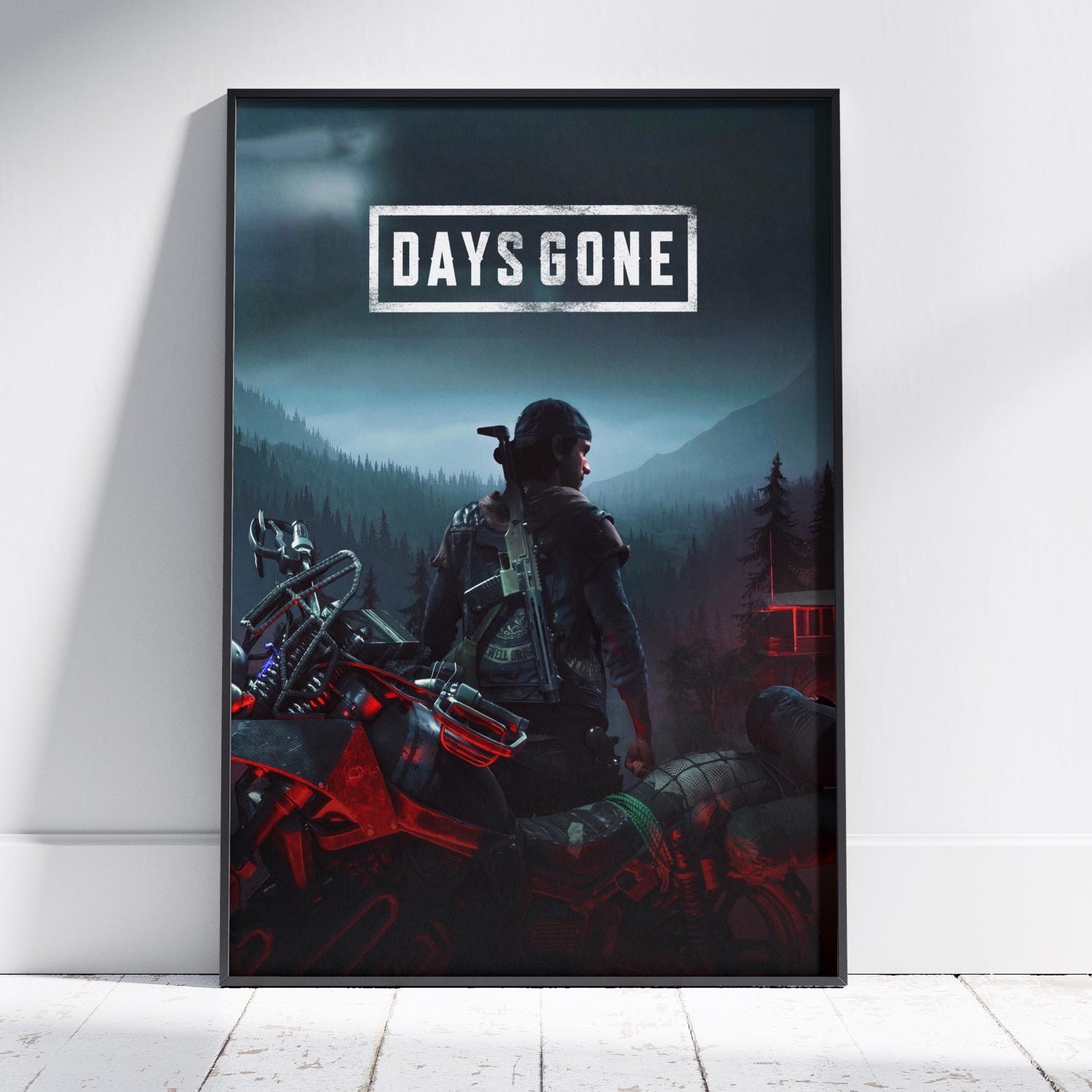 Days Gone Poster | Deacon St. John Video Game Wall Art Print Gamer Gift #2 gallery