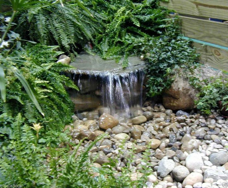 Custom Pro DIY Pondless Waterfall Kit-w/vault-complete water feature-5x7 size