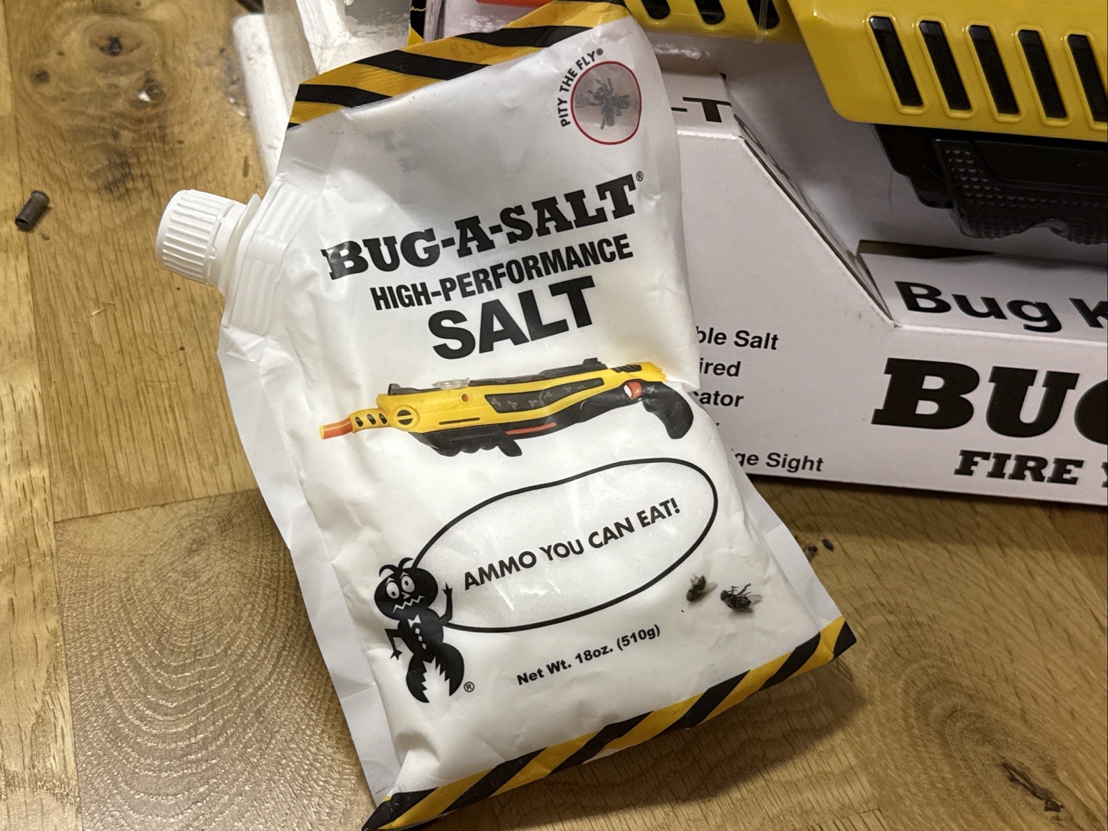 Bug-A-Salt 3.0 Yellow Edition Fly Gun New In Box With High Performance Salt gallery