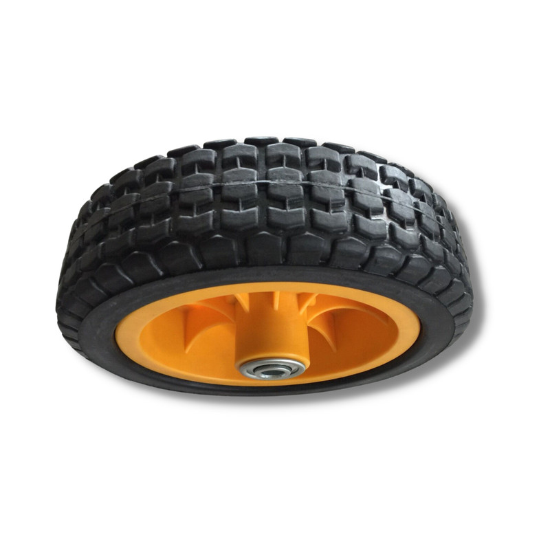 Mclane 8" Plastic Wheel w/double side bearing&tire Assy Rep. Part# 7058-8 gallery