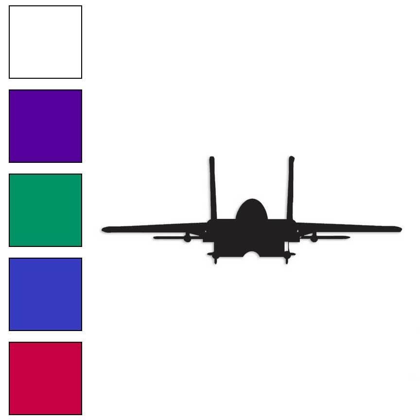 Airplane Jet Plane, Vinyl Decal Sticker, Multiple Colors & Sizes #2836 gallery