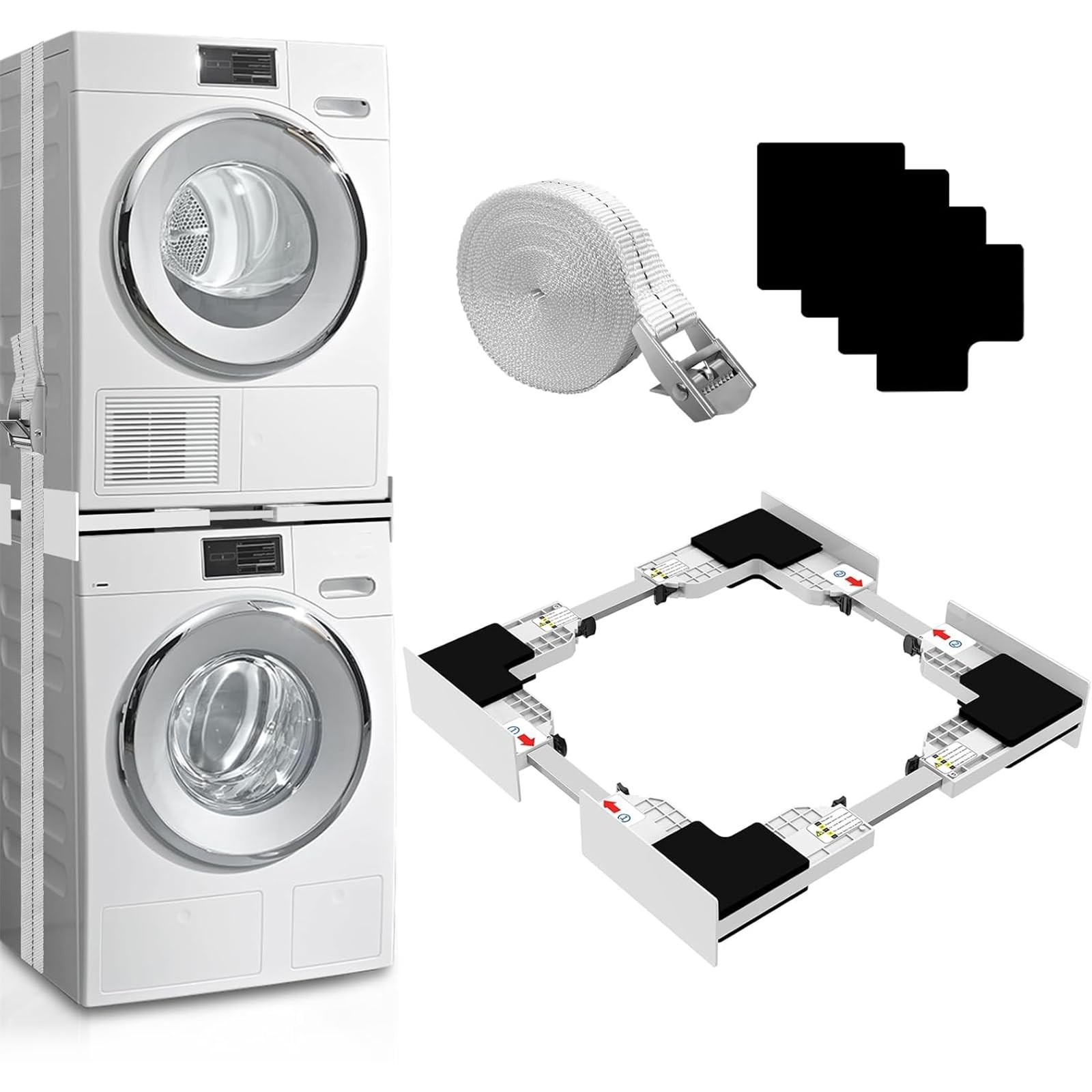 Upgrade Washer Dryer Stacking Kit, Universal Washer Dryer Stacking Kit Adjust. gallery