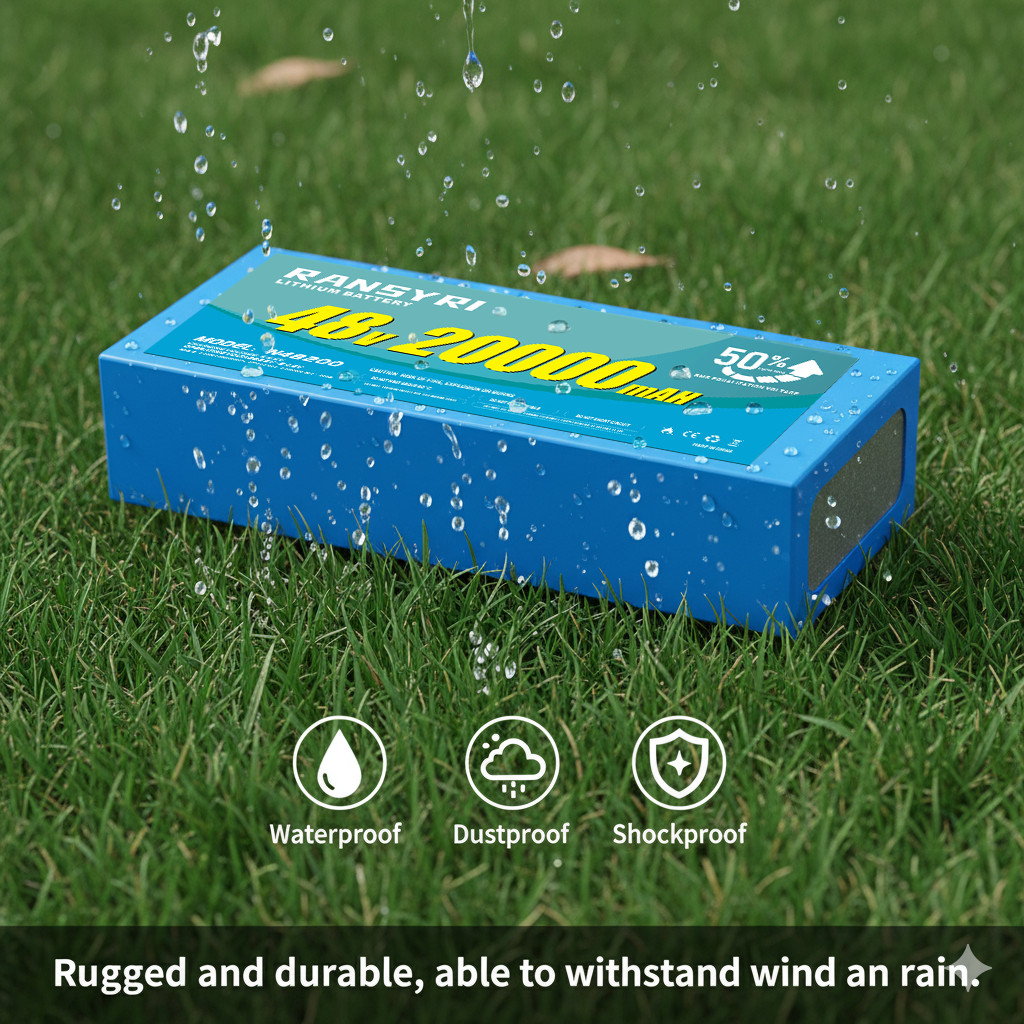 Blue 48V 20AH li-ion Battery gallery