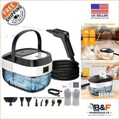 Efficient 2500W Portable Steam Cleaner – 1.6L Tank & Chemical-Free Cleaning