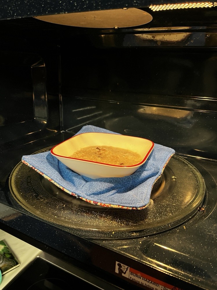 Machine, Washable, And Dryable Microwave Bowl Cozy￼