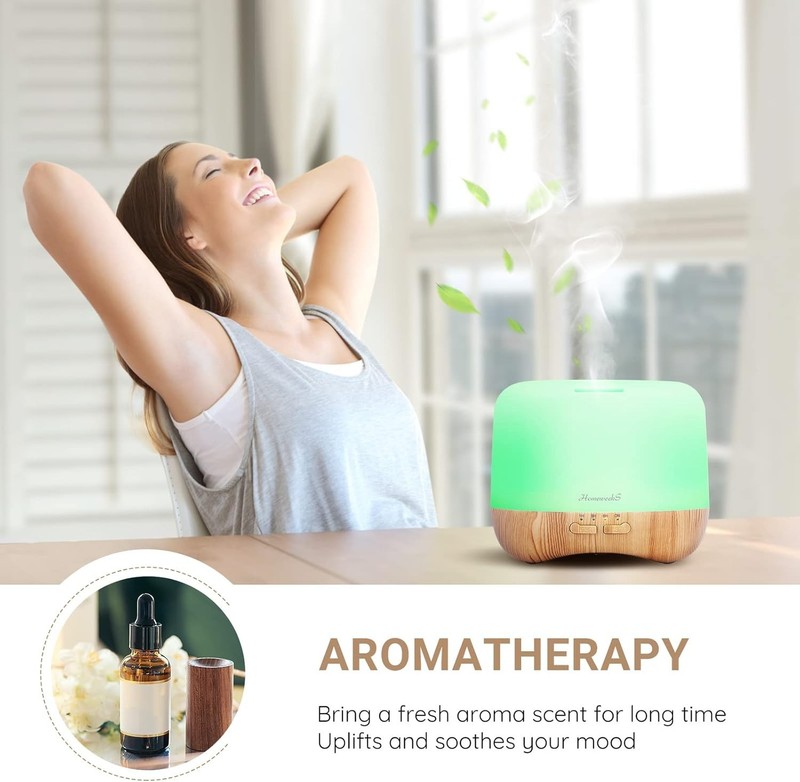 300ml Aroma Diffuser with Timer & LED Light - Perfect for Sleep & Relaxation gallery