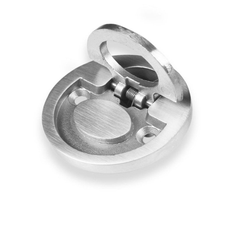 2Pcs Flush Ring Pull Handle 304 Stainless Steel Round Recessed Door Pull gallery