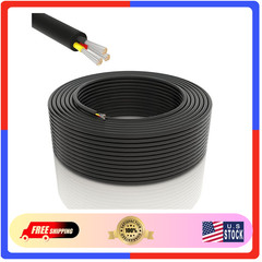 18 Gauge Electrical Wire 3 Conductor, UL Certification, 100FT 18/3 Tinned Copper