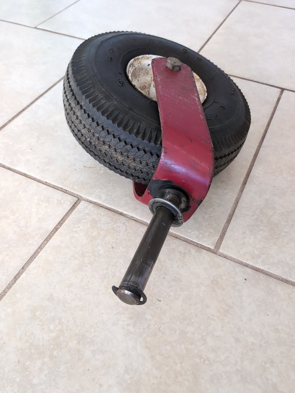 Toro TimeCutter Z5000 Caster Wheel Fork 410/350x4 105-1943 105-3471 108-7851-01 gallery