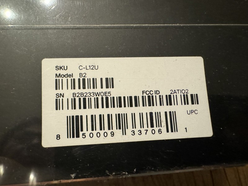 Level Touch Invisible Smart Lock B2 C-L12U Nickel new sealed gallery