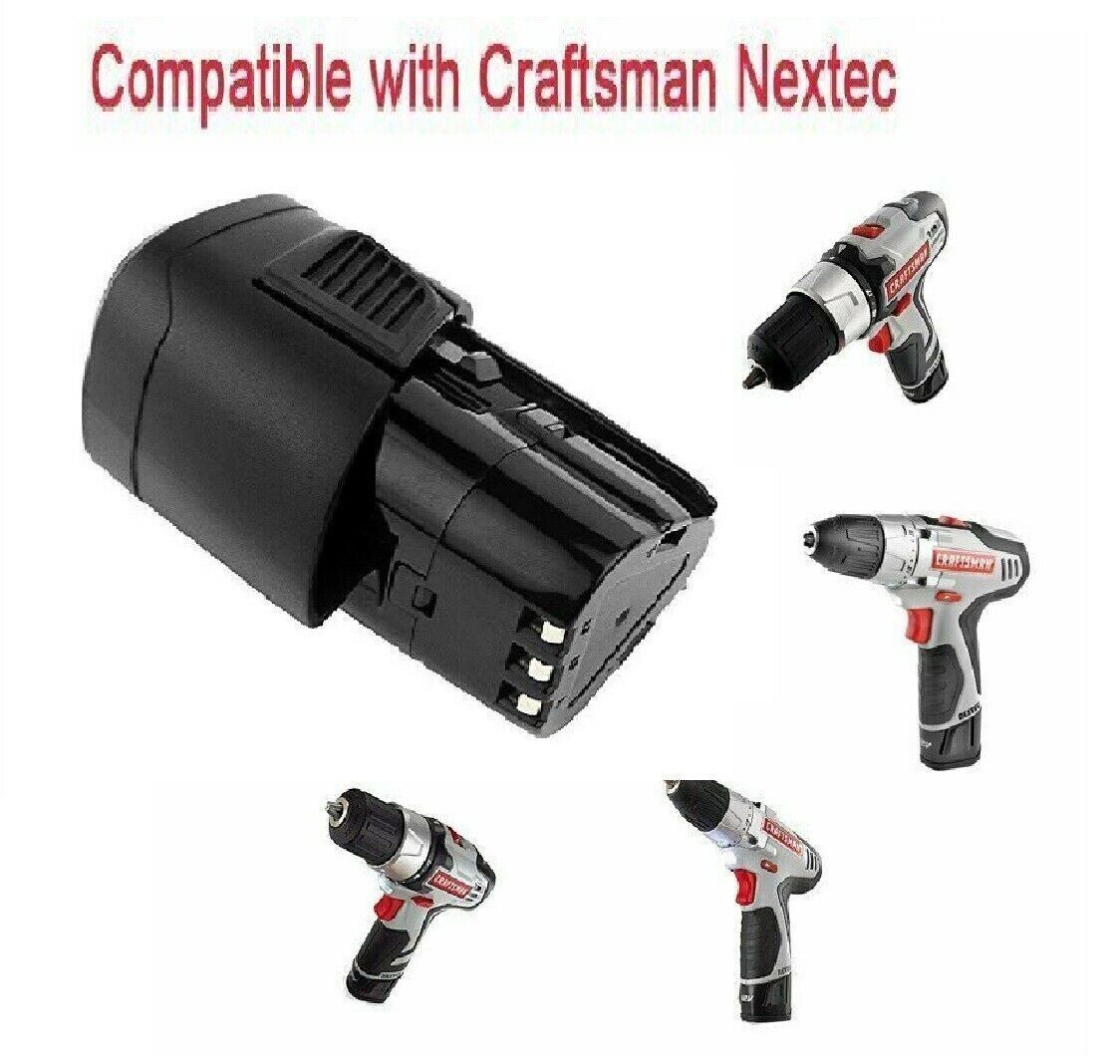 2000mAh 12V 320.11221 12211 Battery Replacement Craftsman NEXTEC Power Tools gallery